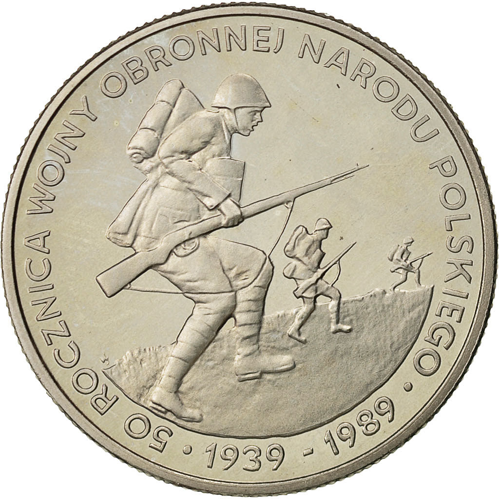 Poland, 500 Zlotych, 1989, Warsaw, MS(63), Copper-nickel, KM:185