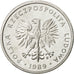 Polen, 5 Zlotych, 1989, Warsaw, STGL, Aluminium, KM:81.3