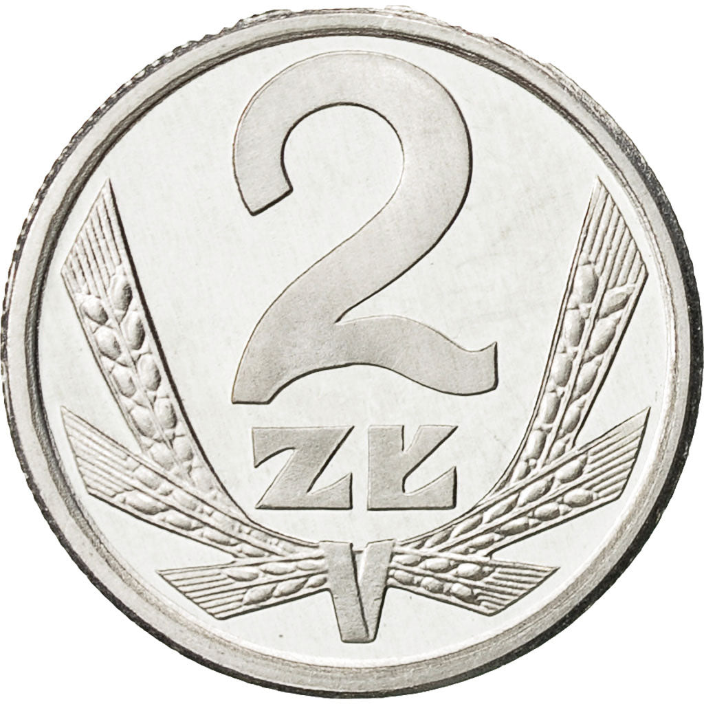 Pologne, 2 Zlote, 1989, Warsaw, FDC, Aluminium, KM:80.3