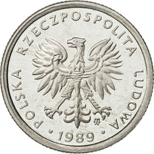 Polonia, Zloty, 1989, Warsaw, FDC, Aluminio, KM:49.3