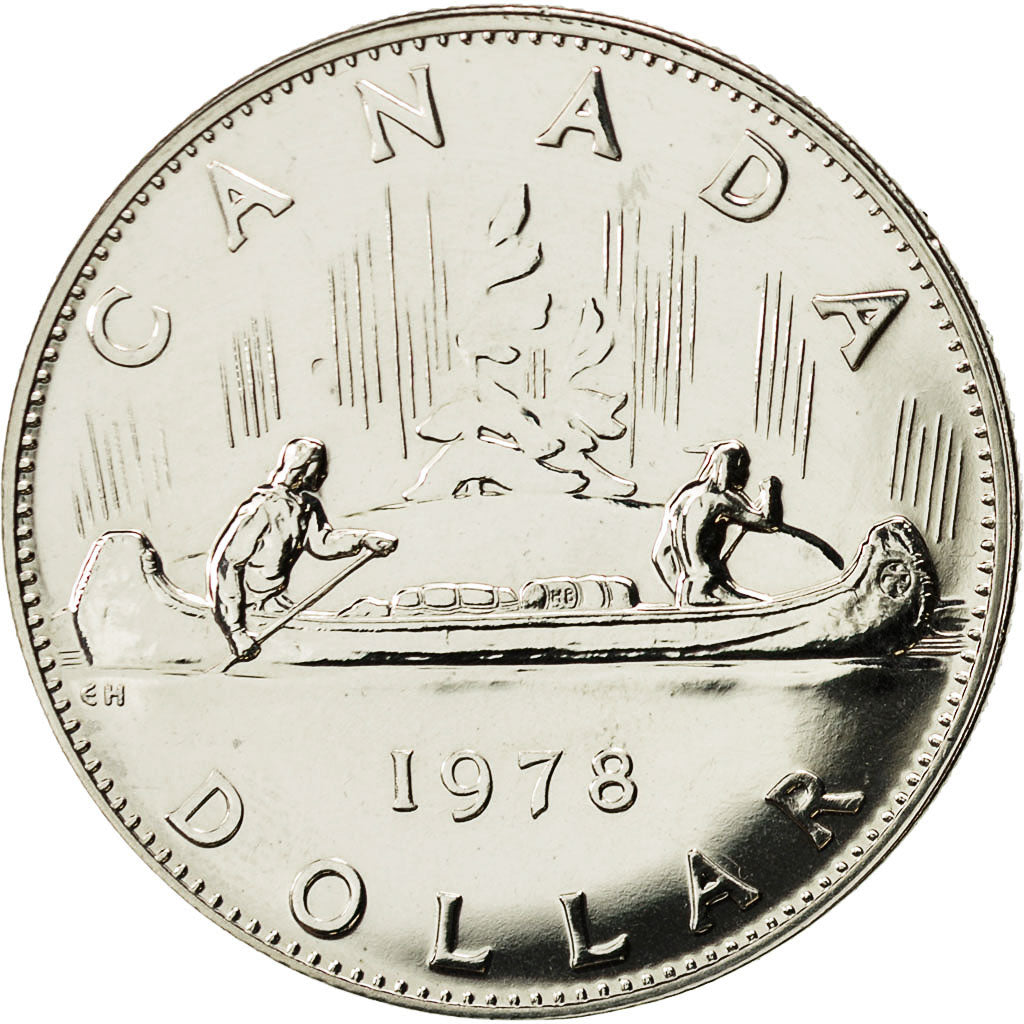 Canada, Elizabeth II, Dollar, 1978, Royal Canadian Mint, Ottawa, FDC, Nichel