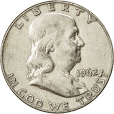 Stati Uniti, Franklin Half Dollar, Half Dollar, 1962, U.S. Mint, Denver, BB