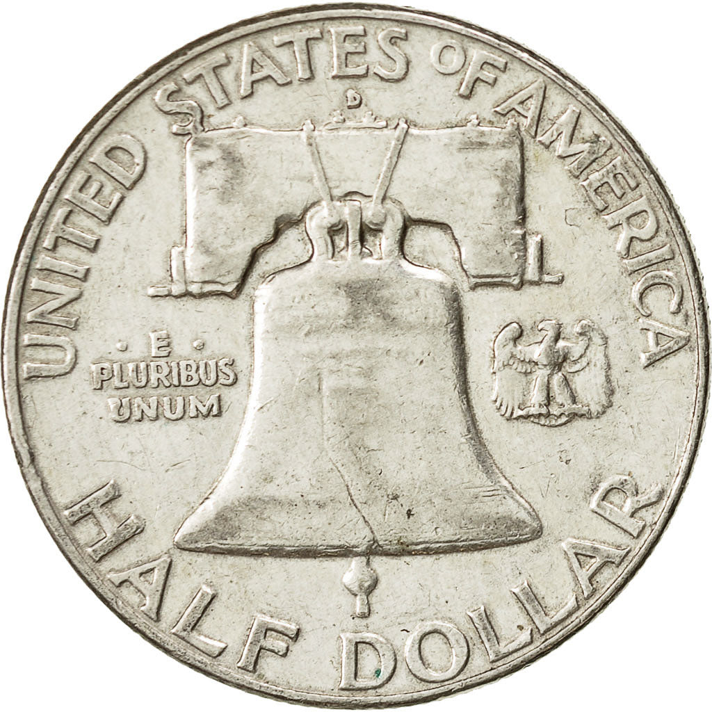 Stati Uniti, Franklin Half Dollar, Half Dollar, 1962, U.S. Mint, Denver, BB