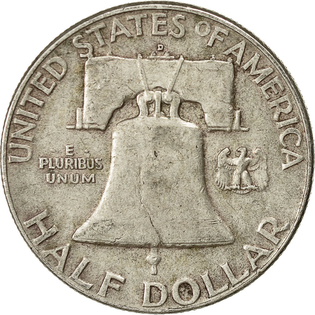 Estados Unidos, Franklin Half Dollar, Half Dollar, 1962, U.S. Mint, Denver, MBC