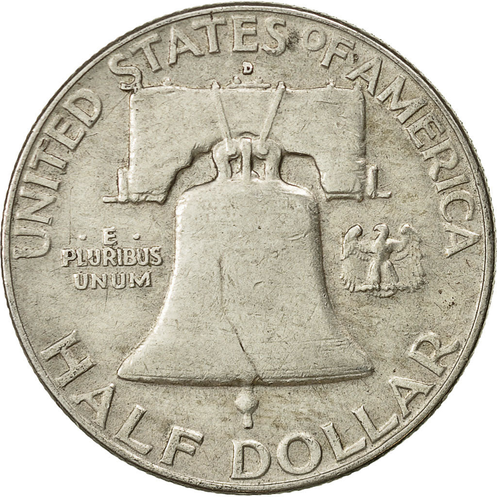 Estados Unidos, Franklin Half Dollar, Half Dollar, 1962, U.S. Mint, Denver, MBC