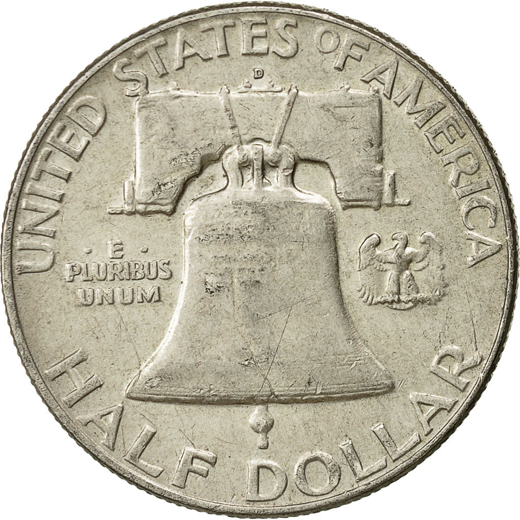 Estados Unidos, Franklin Half Dollar, Half Dollar, 1961, U.S. Mint, Denver, MBC