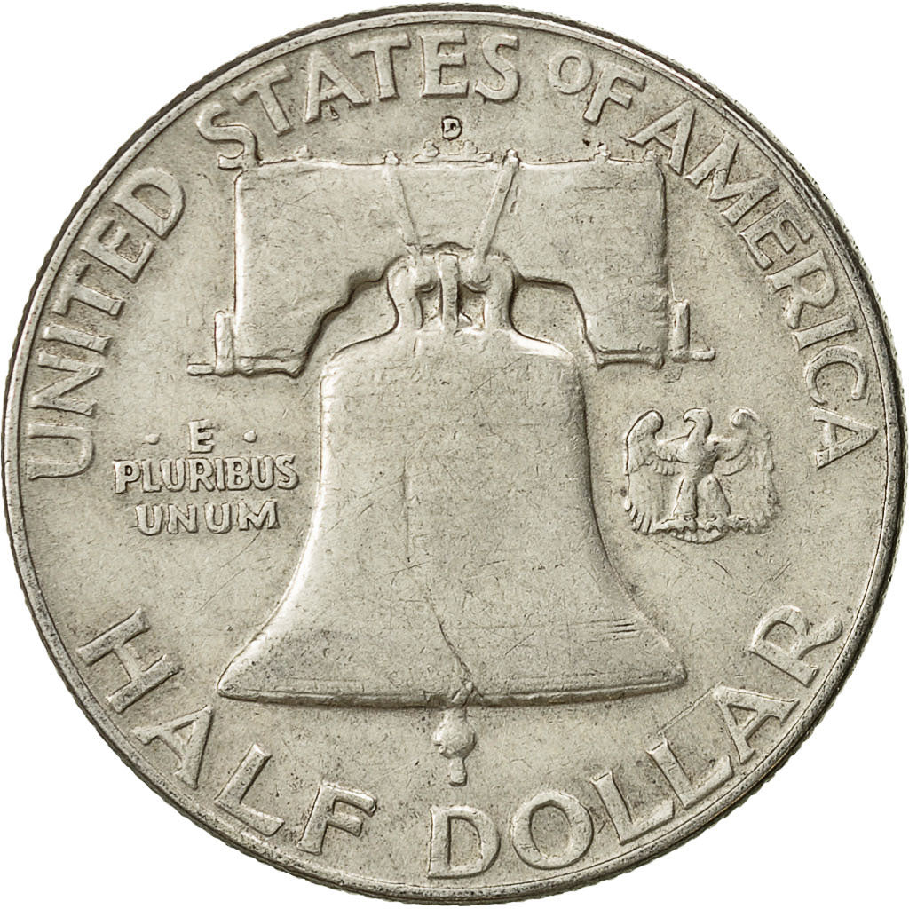 Estados Unidos, Franklin Half Dollar, Half Dollar, 1961, U.S. Mint, Denver, MBC