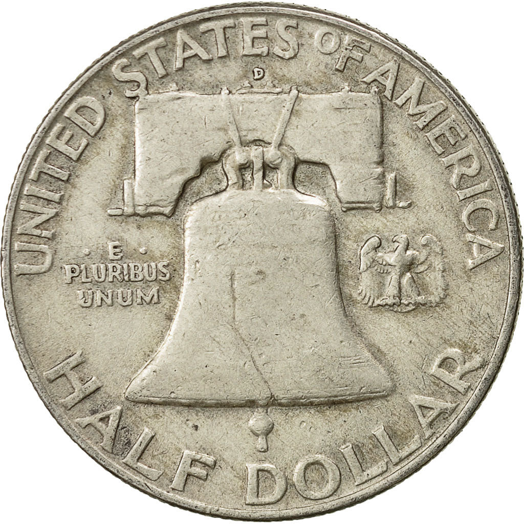 Estados Unidos, Franklin Half Dollar, Half Dollar, 1960, U.S. Mint, Denver, MBC