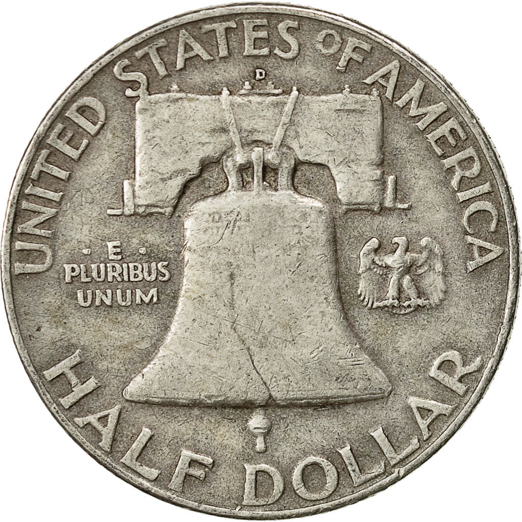 Estados Unidos, Franklin Half Dollar, Half Dollar, 1960, U.S. Mint, Denver, MBC