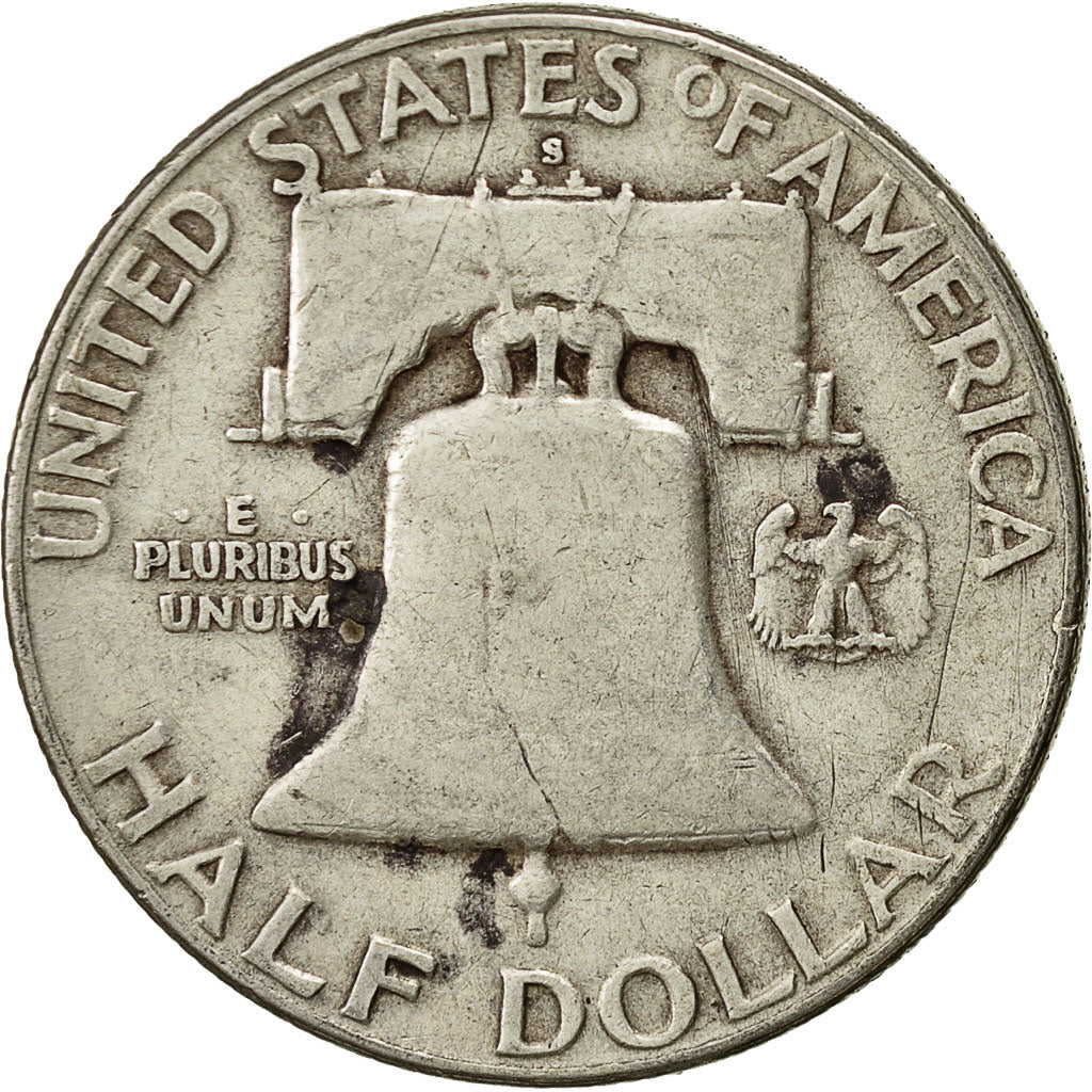 Vereinigte Staaten, Franklin Half Dollar, Half Dollar, 1951, U.S. Mint, San