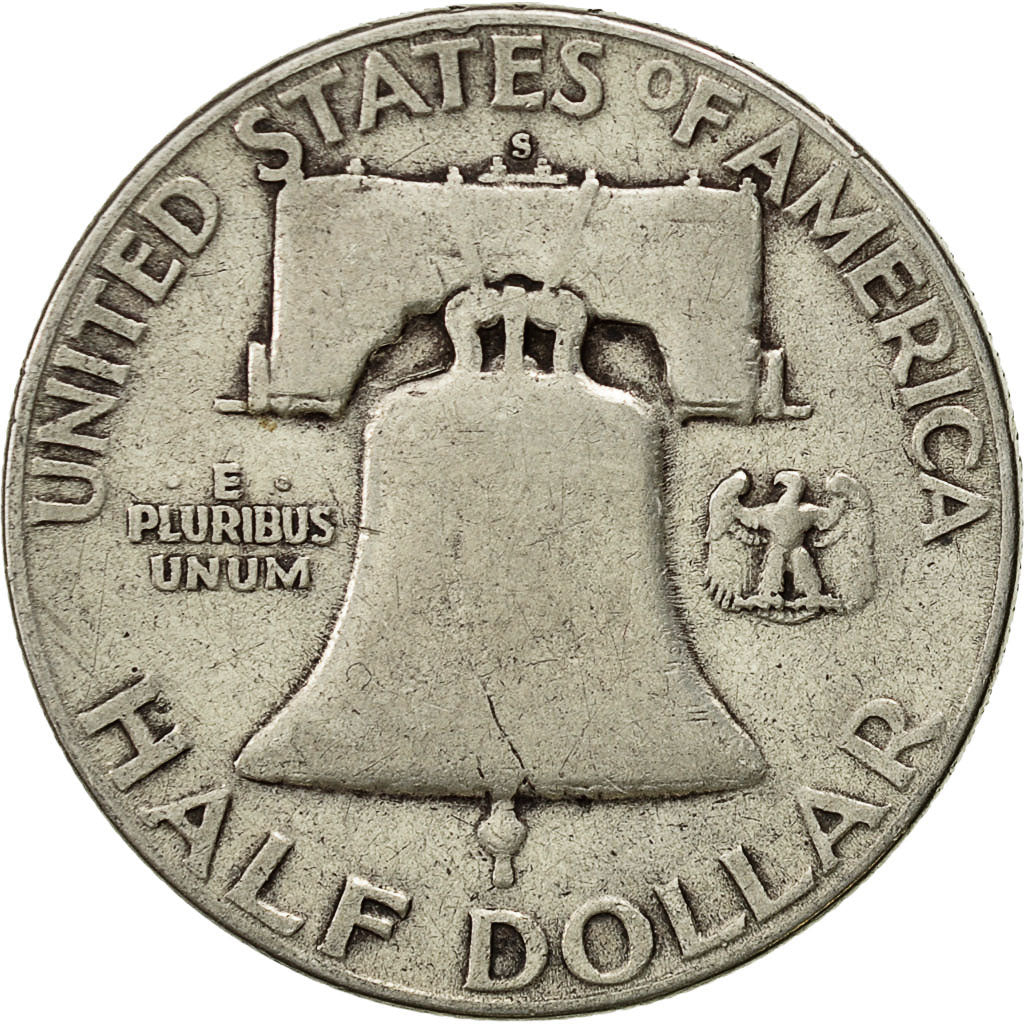 Stati Uniti, Franklin Half Dollar, Half Dollar, 1951, U.S. Mint, San Francisco