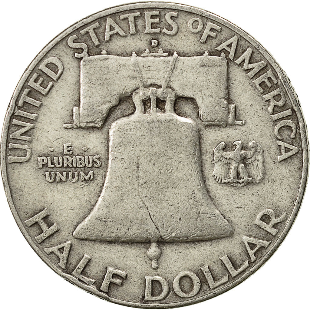 Estados Unidos, Franklin Half Dollar, Half Dollar, 1957, U.S. Mint, Denver, BC+