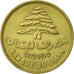 Lebanon, 25 Piastres, 1975, TTB+, Nickel-brass, KM:27.1