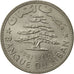 Lebanon, Livre, 1981, VZ, Nickel, KM:30