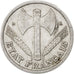Moneda, Francia, Bazor, Franc, 1944, Rouen, MBC, Aluminio, KM:902.2, Gadoury:471