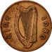 IRELAND REPUBLIC, Penny, 1980, EF(40-45), Bronze, KM:20