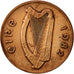 REPÚBLICA DE IRLANDA, Penny, 1982, MBC, Bronce, KM:20