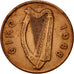 IRELAND REPUBLIC, Penny, 1988, TTB, Copper Plated Steel, KM:20a