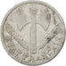 Moneta, Francia, Bazor, Franc, 1944, Rouen, MB, Alluminio, KM:902.2, Gadoury:471