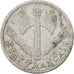 Coin, France, Bazor, Franc, 1944, Rouen, VF(20-25), Aluminum, KM:902.2