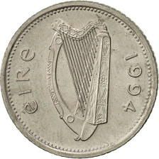 IRELAND REPUBLIC, 10 Pence, 1994, AU(50-53), Copper-nickel, KM:29