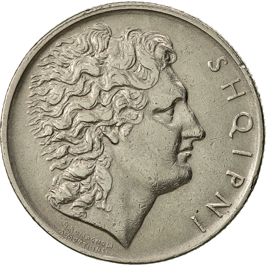 Albania, Lek, 1930, Rome, VZ, Nickel, KM:5