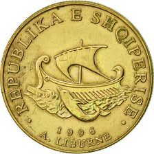 Albania, 20 Leke, 1996, Rome, BB+, Alluminio-bronzo, KM:78