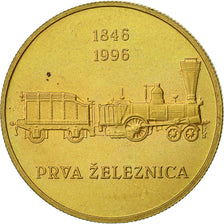 Slovenia, 5 Tolarjev, 1996, EF(40-45), Nickel-brass, KM:29