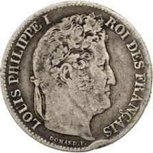 Coin, France, Louis-Philippe, Franc, 1946, Rouen, VF(30-35), Silver, KM:748.2