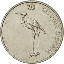 Slovénie, 20 Tolarjev, 2004, Kremnica, TTB+, Copper-nickel, KM:51