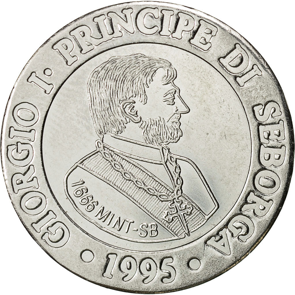 SEBORGA, Prince Giorgio I, 15 Centesimi, 1995, Seborga, EBC+, Cobre - níquel