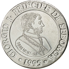 SEBORGA, Prince Giorgio I, 15 Centesimi, 1995, Seborga, EBC+, Cobre - níquel