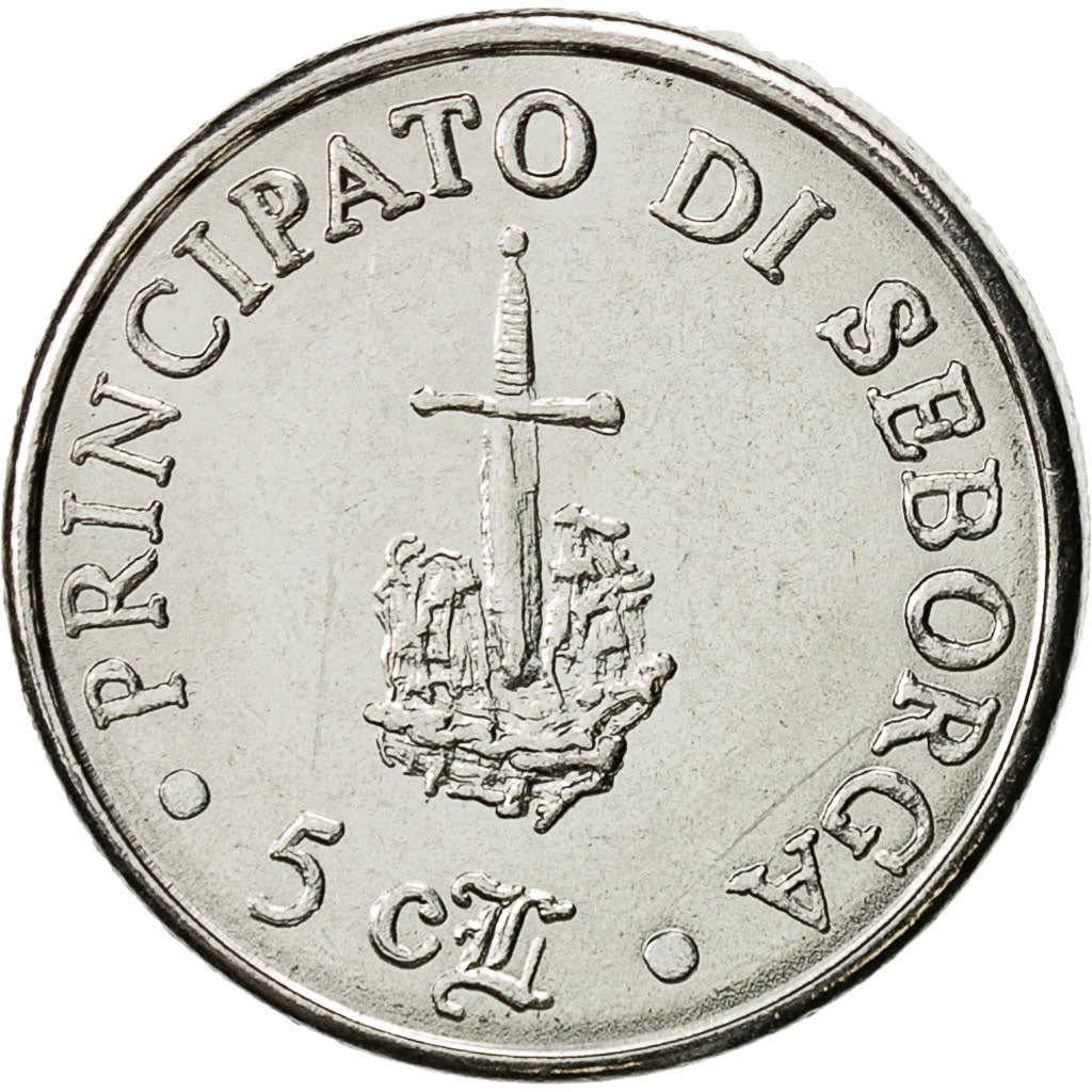 SEBORGA, Prince Giorgio I, 5 Centesimi, 1995, Seborga, SPL, Rame-nichel, KM:1