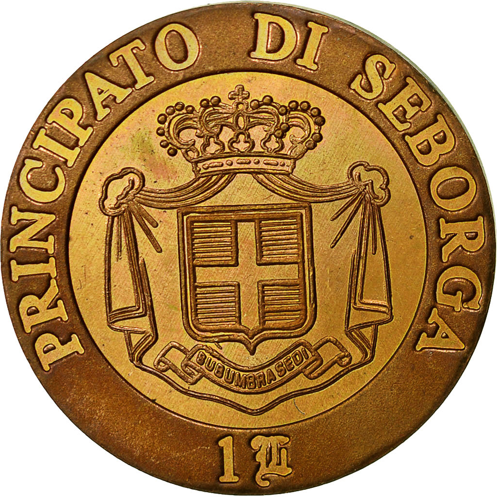 SEBORGA, Prince Giorgio I, Luigi, 1995, Seborga, SS+, Bronze, KM:4