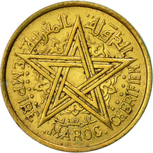 Morocco, Mohammed V, Franc, 1945, Paris, AU(50-53), Aluminum-Bronze, KM:41
