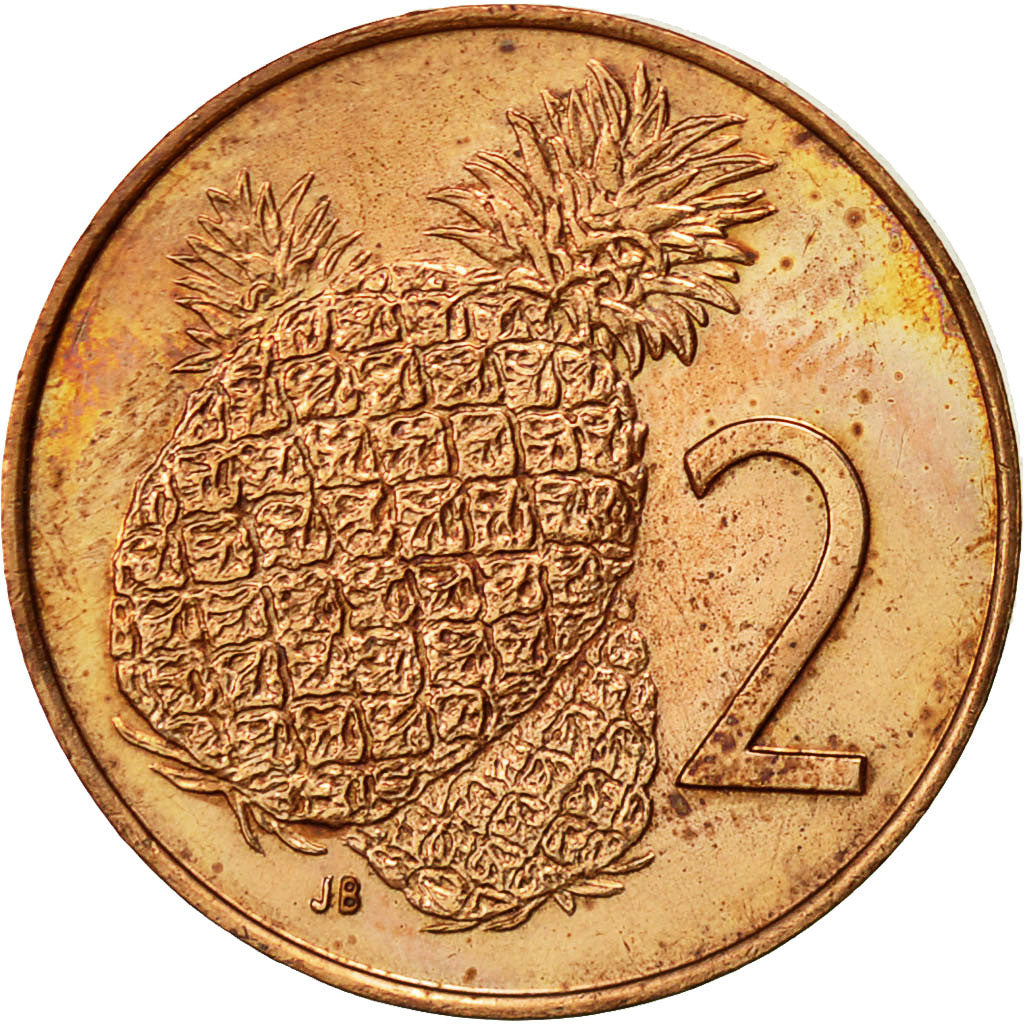 Îles Cook, Elizabeth II, 2 Cents, 1983, Franklin Mint, TTB+, Bronze, KM:2