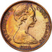 Cookinseln, Elizabeth II, Cent, 1973, Franklin Mint, SS, Bronze, KM:1