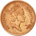 Gibilterra, Elizabeth II, Penny, 1996, BB, Acciaio placcato rame, KM:20a