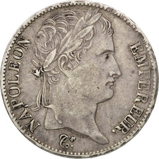 FRANCE, Napoléon I, 5 Francs, 1812, Lille, KM #694.16, AU(50-53), Silver, Gadour