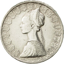 Italy, 500 Lire, 1958, Rome, AU(50-53), Silver, KM:98