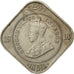 INDIA-BRITISH, George V, 2 Annas, 1918, SS, Copper-nickel, KM:516
