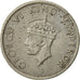 INDIA-BRITISH, George VI, 1/4 Rupee, 1946, SS, Nickel, KM:548