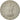 REPUBBLICA DELL’INDIA, 1/4 Rupee, 1950, MB, Nichel, KM:5.1