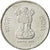 INDIA-REPUBLIC, 10 Paise, 1988, SS+, Stainless Steel, KM:40.1