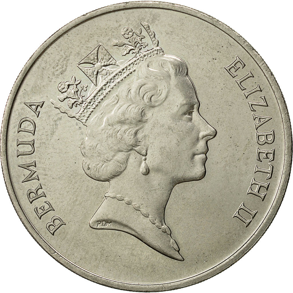 Bermuda, Elizabeth II, Dollar, 1986, SPL-, Rame-nichel, KM:49