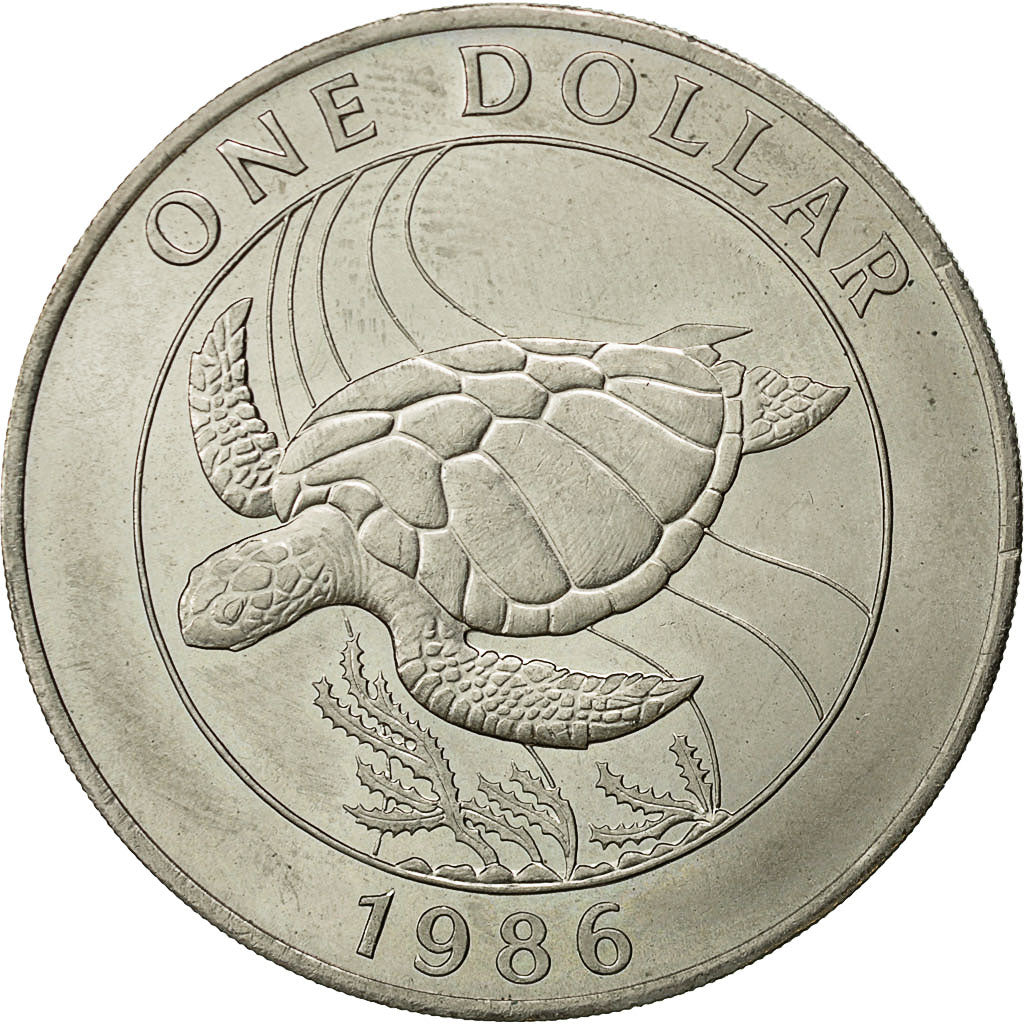 Bermuda, Elizabeth II, Dollar, 1986, SPL-, Rame-nichel, KM:49