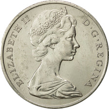 ISLAS TURCAS Y CAICOS, Elizabeth II, Crown, 1969, EBC+, Cobre - níquel, KM:1