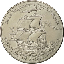 Samoa, Tala, 1972, EBC, Cobre - níquel, KM:11