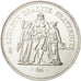 Francia, Hercule, 50 Francs, 1975, Paris, SC, Plata, KM:941.1, Gadoury:882
