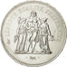 France, Hercule, 50 Francs, 1976, Paris, MS(63), Silver, KM:941.1, Gadoury:882